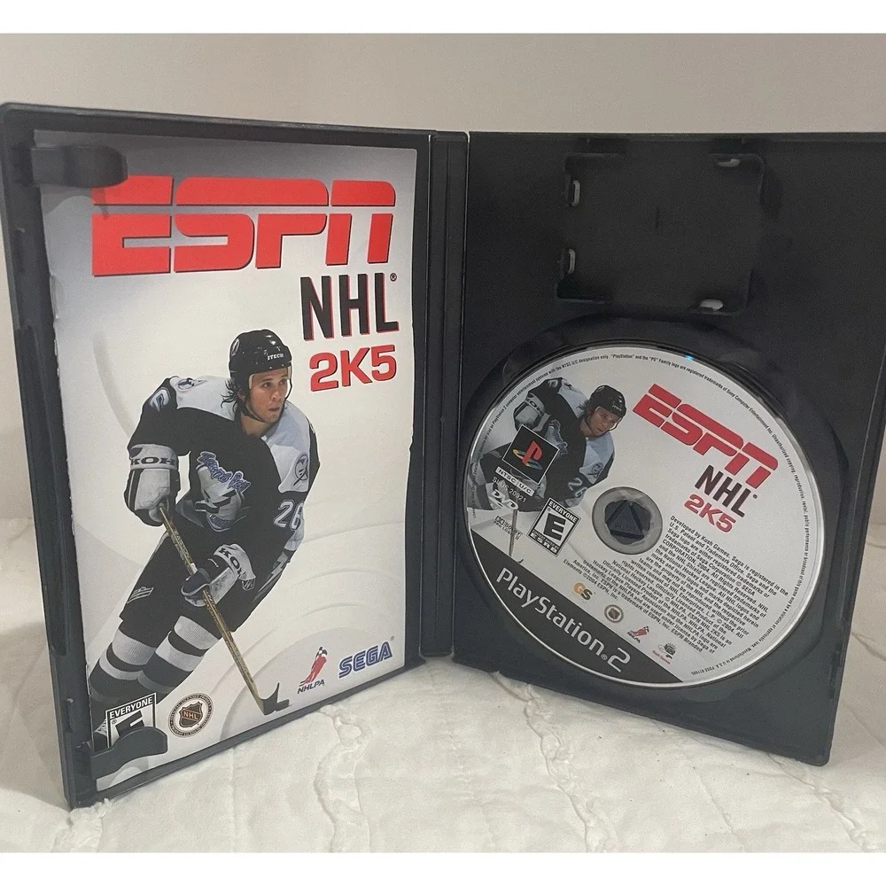 ESPN NHL 2K5 Sony PlayStation 2 2004 PS2 Video Game Hockey
